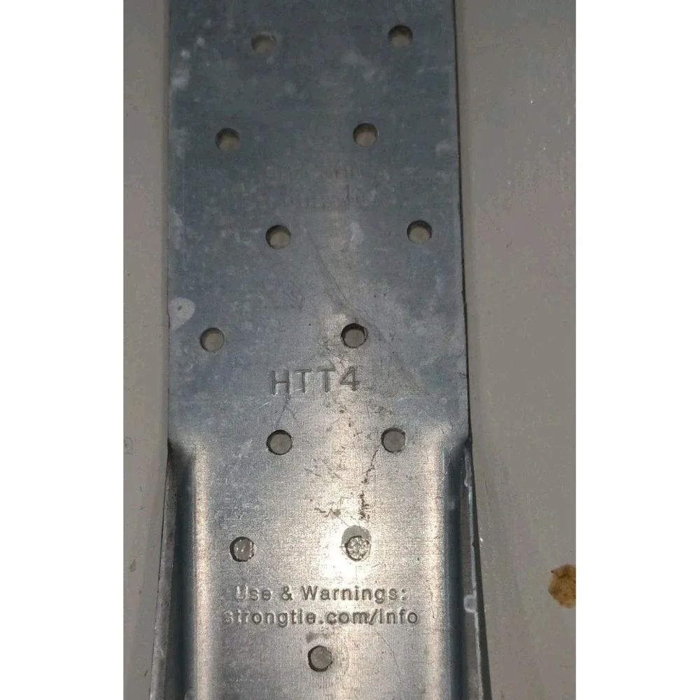 Simpson Strong-Tie HTT4 Heavy Duty Tension Tie Lot 2 Construction